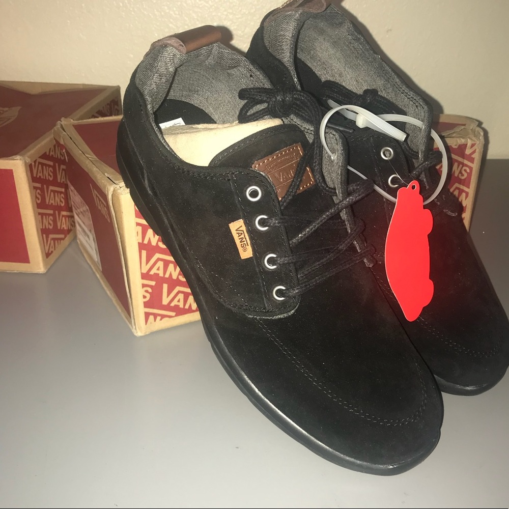 Vans brigata lite men’s shoes black